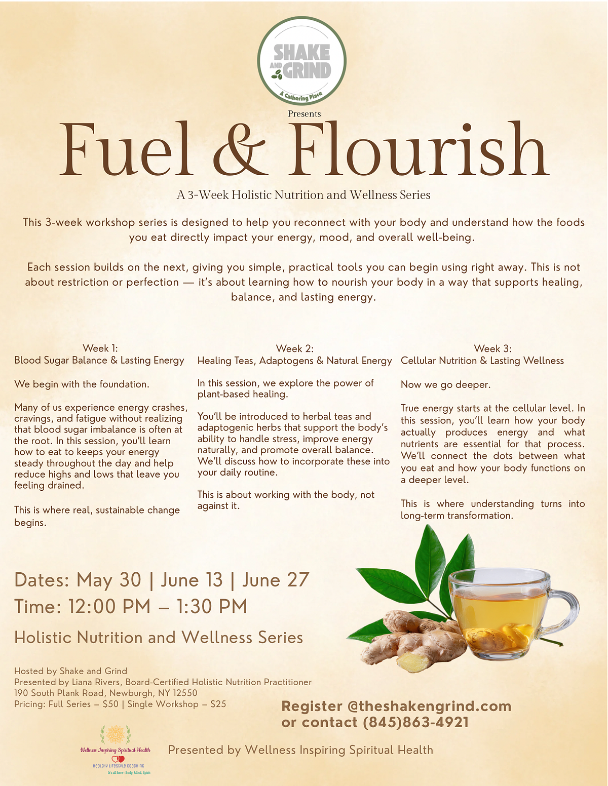 Fuel & Flourish: A Holistic Nutrition and Wellness Series (Week 3)