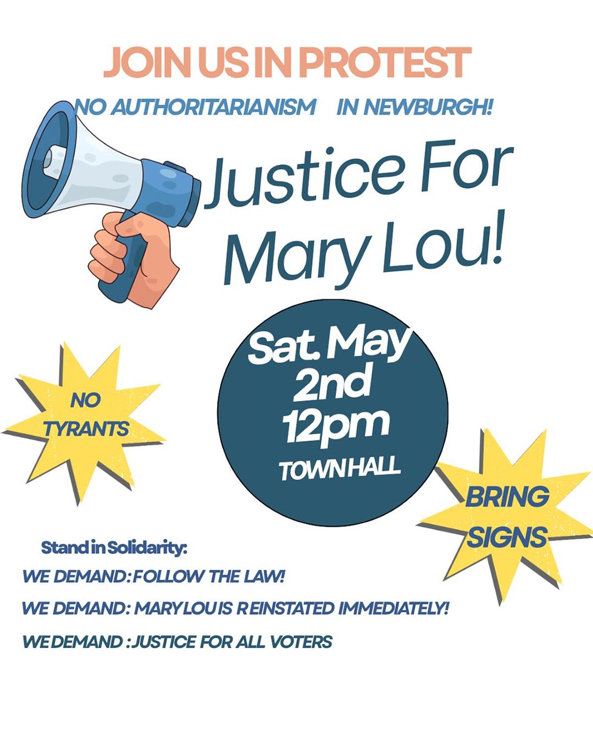 Mary Lou Election Authority Clarification