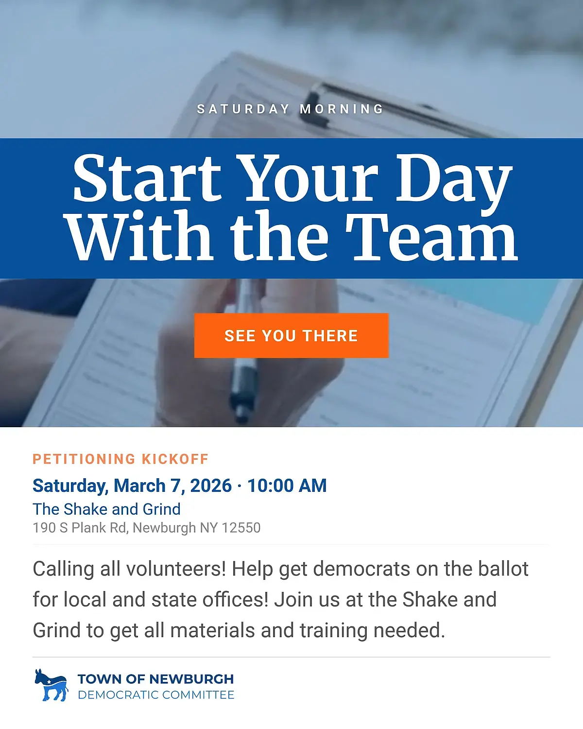Petitioning Kickoff
