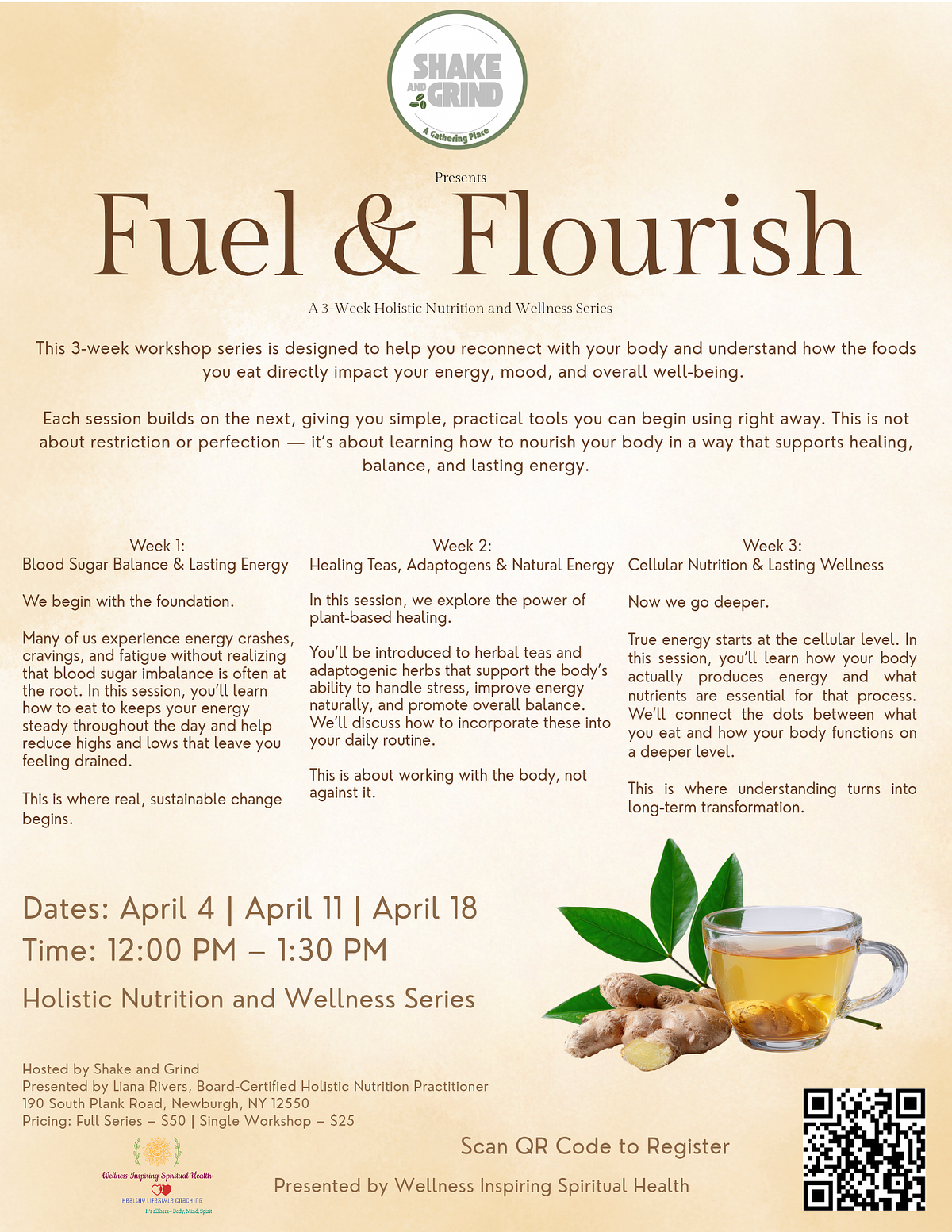 Fuel & Flourish: Week 1 - Blood Sugar Balance & Lasting Energy